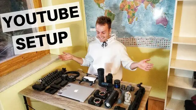 'Video thumbnail for YOUTUBE VLOG SETUP What Equipment I Use'