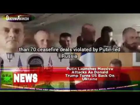 'Video thumbnail for Putin Launches Massive Attacks As Donald Trump Turns US Back On Ukraine'