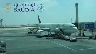 'Video thumbnail for Trip report I Saudi Airlines Economy Class |A330| Cairo To Riyadh (SV310)'