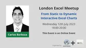'Video thumbnail for From Static to Dynamic Interactive Excel Charts | Carlos Barboza'