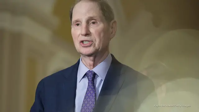 'Video thumbnail for Senator presses for Epstein records as financial trail raises new questions'