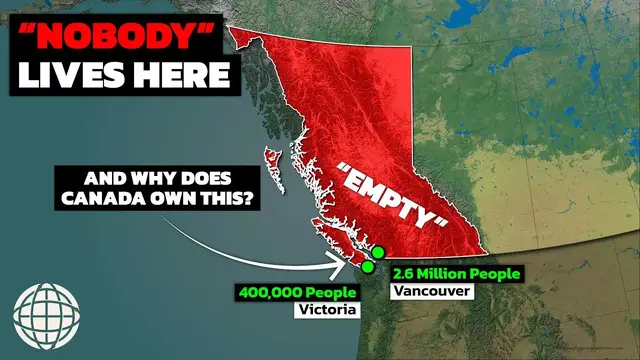 'Video thumbnail for Why "Nobody" Lives In The VAST MAJORITY Of British Columbia'