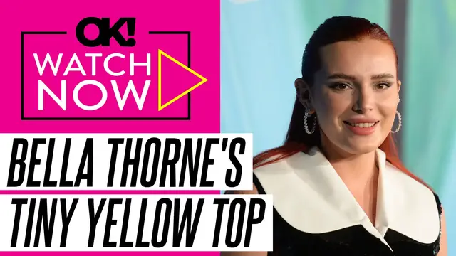 'Video thumbnail for Bella Thorne Flaunts Her Cleavage in Tiny Yellow Top: Photo'