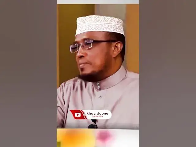 'Video thumbnail for Sirta ku jirta in dumar badan la guursado sheekh dirir'