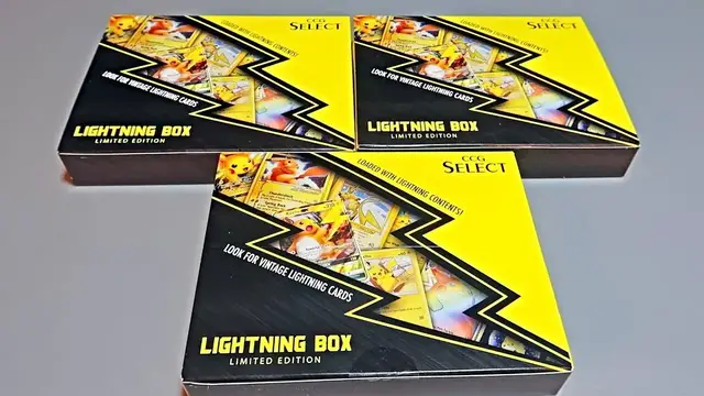 'Video thumbnail for I bought Amazon Mystery Boxes CCG Pikachu Lightning Box'
