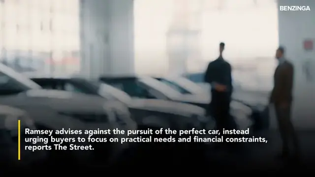 'Video thumbnail for Dave Ramsey Says Don't Buy A New Car Unless You're Worth $1 Million'