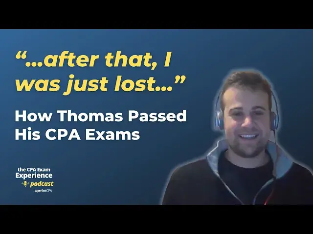 'Video thumbnail for When More Study Time Isn't the Answer: How Thomas Passed His CPA Exams'
