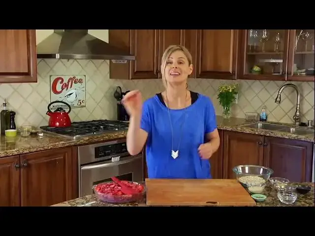 'Video thumbnail for Rhubarb Strawberry Crisp   A Father s Day Dessert Recipe720P HD'