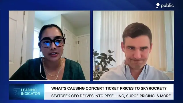 'Video thumbnail for SeatGeek CEO on Concert Demand, Sky-High Ticket Prices, and Ticketmaster's Lawsuit'
