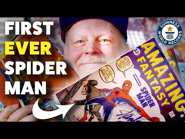 'Video thumbnail for Largest Comic Book Collection Ever! - Guinness World Records'