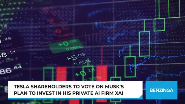 'Video thumbnail for Tesla Shareholders To Vote On Musk’s Plan To Invest In His Private AI Firm xAI'