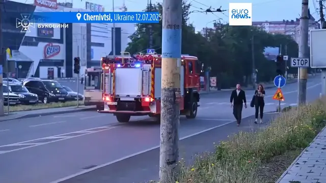 'Video thumbnail for Russia launched 26 missiles and 597 drones at Ukraine, Zelenskyy said'