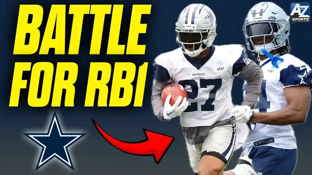 'Video thumbnail for a to z sports - nfl: dallas cowboys rb1 battle: sanders, blue, and williams'