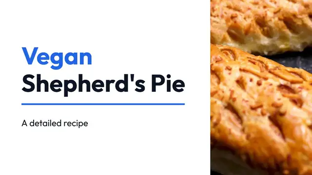 'Video thumbnail for Vegan Shepherd's Pie: Hearty and Comforting Plant-Based Delight'