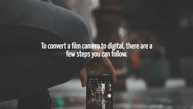 'Video thumbnail for How To Convert A Film Camera To Digital'
