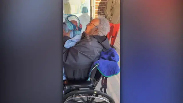'Video thumbnail for Woman Meets Great Grandson For First Time After Hospital Stay | Happily TV'