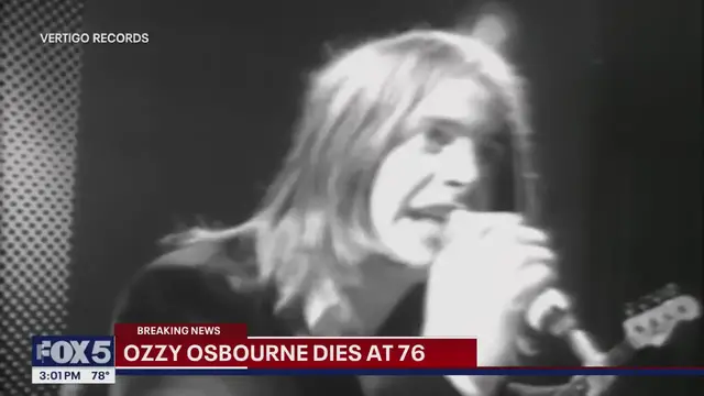 'Video thumbnail for NY News Update: Ozzy Osbourne dies at 76'