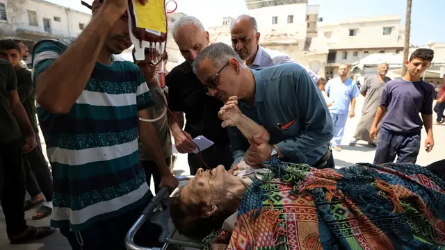 'Video thumbnail for Israeli attack hits Gaza’s only Catholic church'