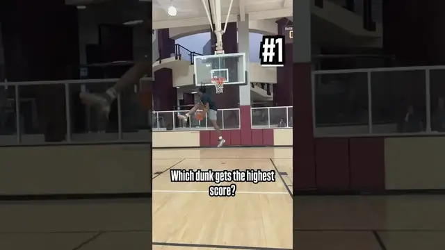 'Video thumbnail for (359) dunk contest: which dunk gets the highest score?'