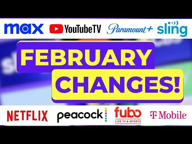 'Video thumbnail for 10 Big Streaming Changes for February 2024!'
