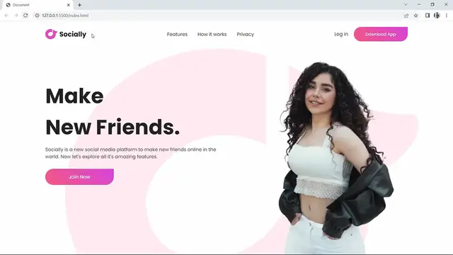 'Video thumbnail for How To Make Animated Website Design Using HTML And CSS Step By Step'