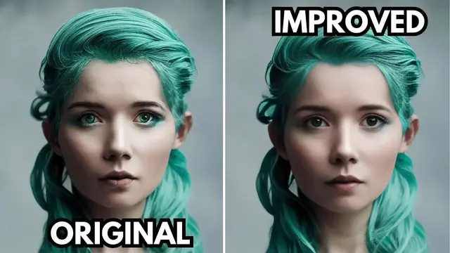 'Video thumbnail for Use This Free Tool To Fix Faces on AI Images (Real-ESRGAN tutorial)'