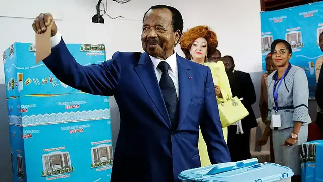 'Video thumbnail for Cameroon's presidential election gathers momemtum as candidates file for the October vote'