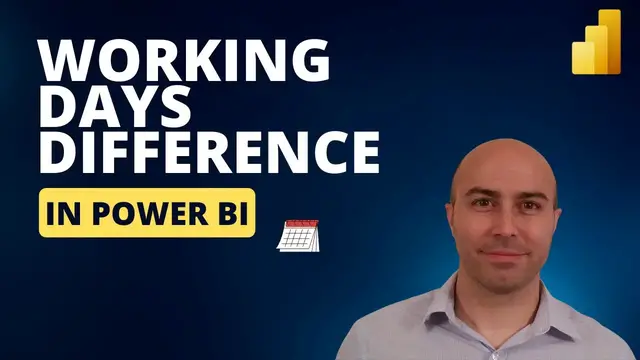 'Video thumbnail for Working Days Between Two Dates in Power BI (NETWORKDAYS 🗓️)'
