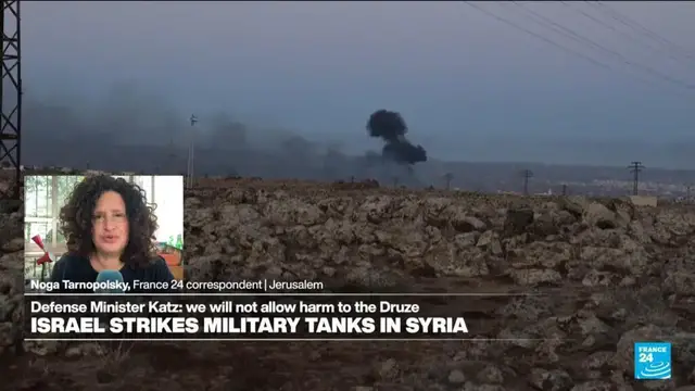 'Video thumbnail for Syria: 'Sweida has been a real focal point of violence''