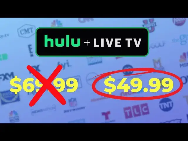 'Video thumbnail for DEAL ALERT: Hulu Drops the Price of Live TV Plan!'