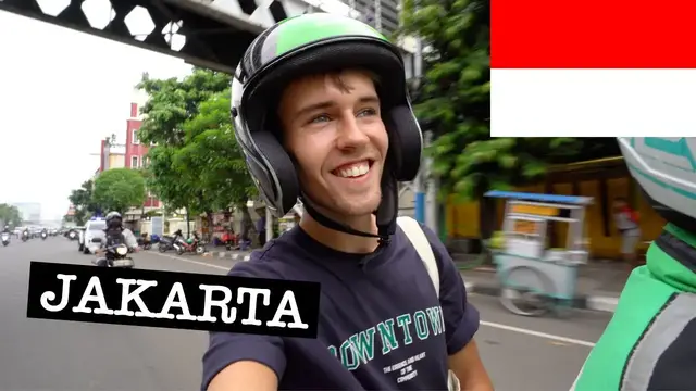 'Video thumbnail for first day in JAKARTA, INDONESIA'
