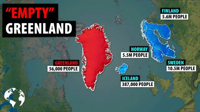 'Video thumbnail for Why Greenland Is So Incredibly Empty... It's Not Just The Ice'