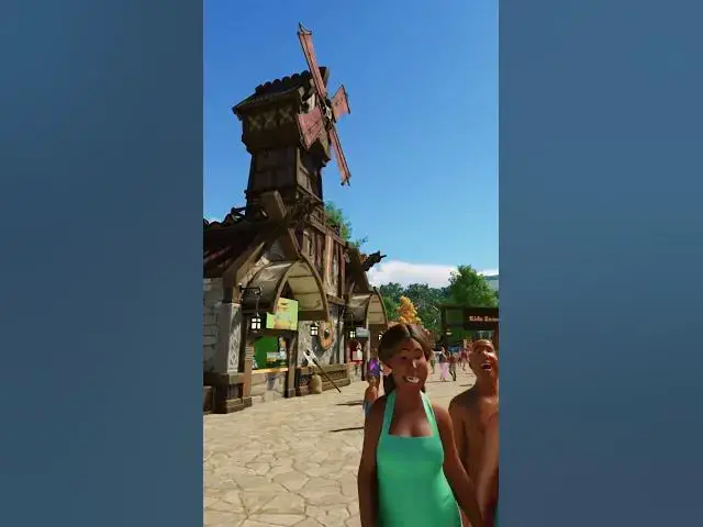 'Video thumbnail for Planet Coaster 2 Tropical Waterpark Walking In First Person'