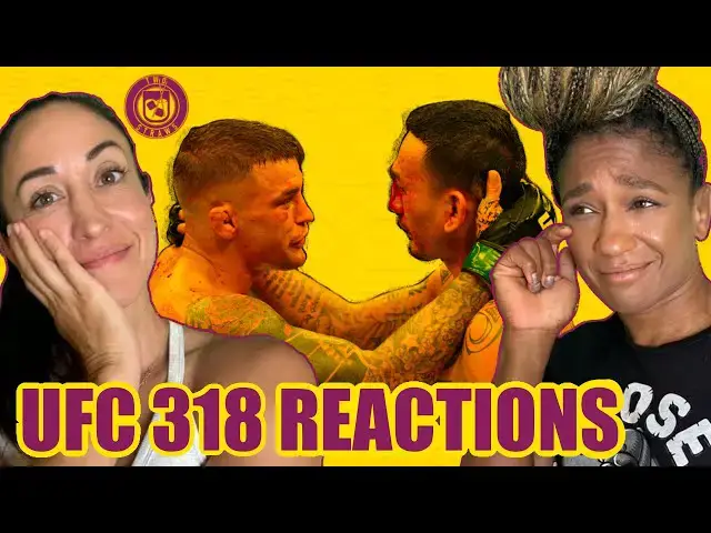 'Video thumbnail for UFC 318 Reactions w/ UFC vets Jessica Penne and Angela Hill'