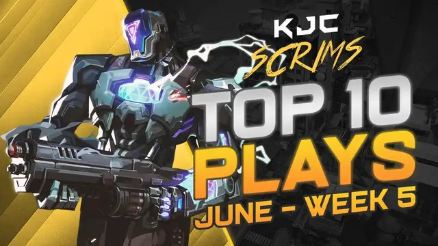'Video thumbnail for TOP 10 VALORANT PLAYS OF THE WEEK | June - Week 5 | KJC Scrims by KJC eSports'
