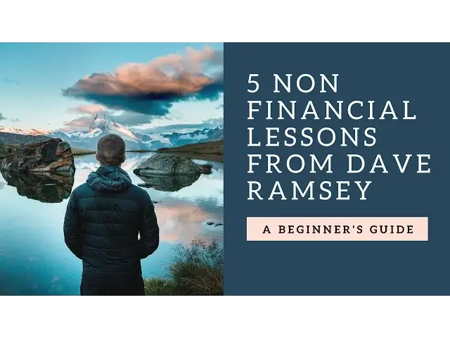 'Video thumbnail for 5 Non Financial Lessons From Dave Ramsey'