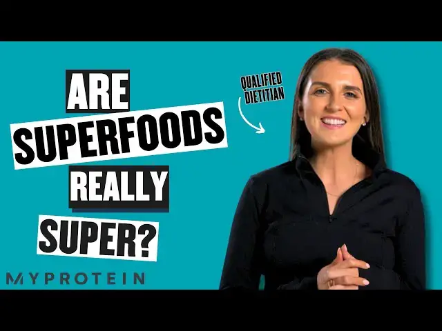 'Video thumbnail for Superfoods Debunked: Turmeric, Mushroom & Green Powders | Nutritionist Explains | Myprotein'