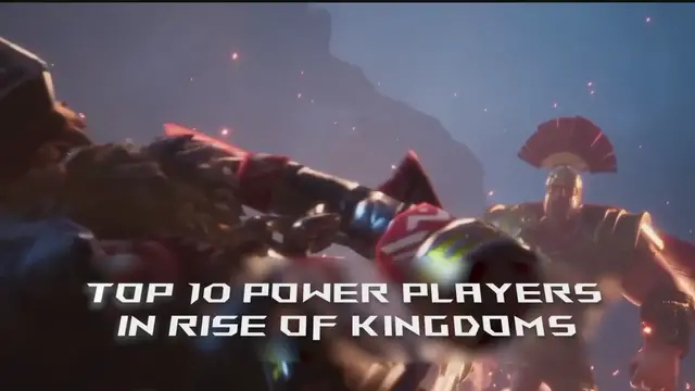 'Video thumbnail for Top 10 highest power players in Rise of Kingdoms'