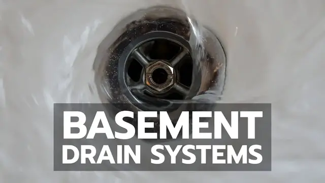'Video thumbnail for Basement Drain Systems'