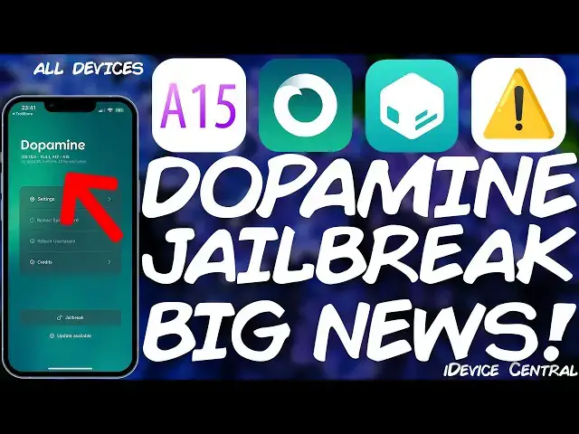'Video thumbnail for Important Dopamine JAILBREAK News: Do This RIGHT NOW!'