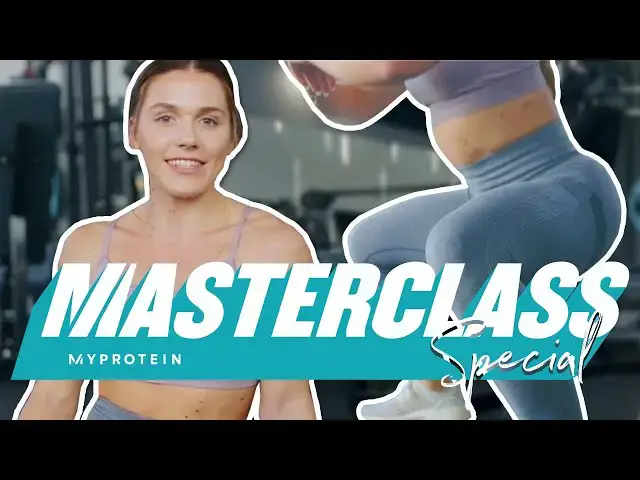 'Video thumbnail for Top 4 Glute Exercises Without Resistance Bands ft. Lucy Davis Fit | Masterclass Special | Myprotein'