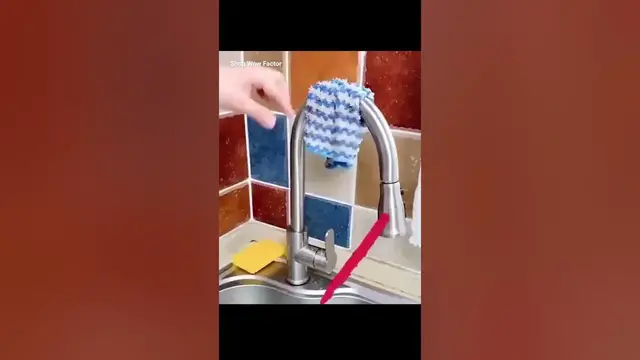 'Video thumbnail for Kitchen Faucet Storage Solution | Stainless Steel Sink Rack | π Link is in Description | #shorts'