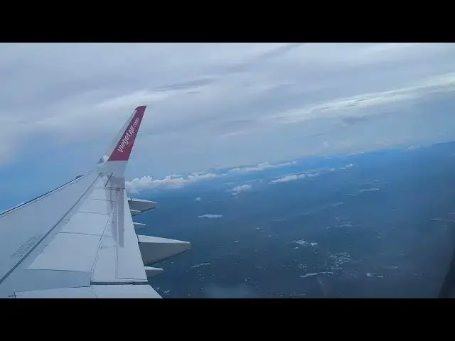 'Video thumbnail for Descending into Vietnam – Coastal Views on VietJet VJ898 | Seat 23F Arrival'
