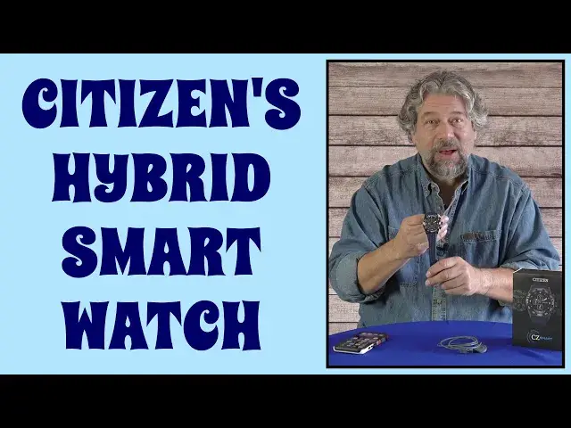 'Video thumbnail for Citizen CZsmart Hybrid Smartwatch Watch - REVIEW'