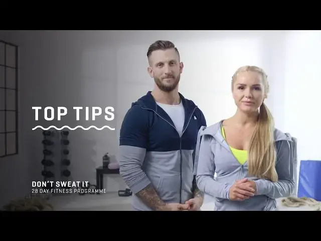 'Video thumbnail for Top Tips - Don't Sweat It - 28 Day Fitness Programme with Myprotein'