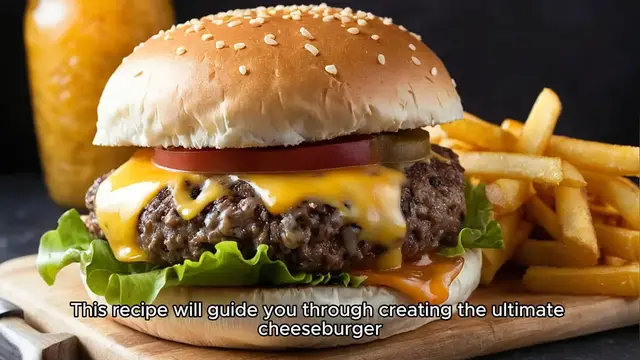 'Video thumbnail for Ultimate Homemade Cheeseburgers'
