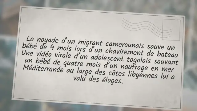 'Video thumbnail for Un camerounais a sauvee un enfant de 4 mois'