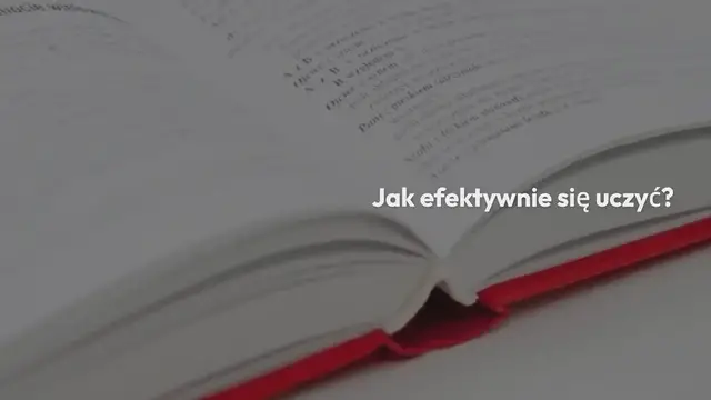 'Video thumbnail for Jak efektywnie się uczyć?'