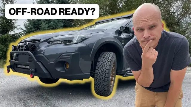 'Video thumbnail for Review of MODIFIED 2022 Subaru Crosstrek Sport! This is a clean build!'
