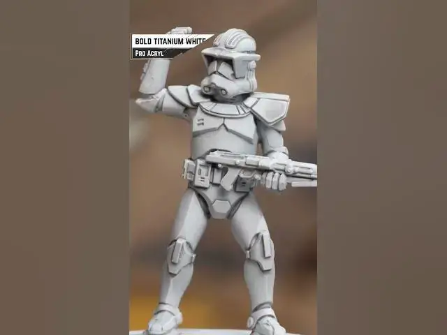 'Video thumbnail for Paint a Clone Trooper #shorts'
